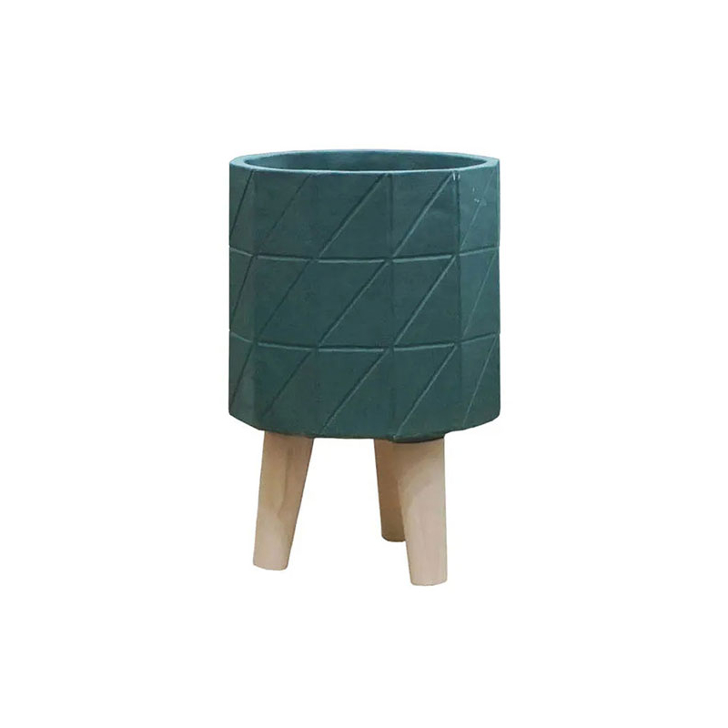 Κασπώ Με Βάση (Φ19.5x28.5) Marhome Πράσινο 06-21203-1