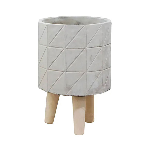 Κασπώ Με Βάση (Φ19.5x28.5) Marhome Γκρι 06-21203-3