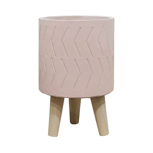 Κασπώ Με Βάση (Φ19.5x28.5) Marhome Ροζ 06-21205-1