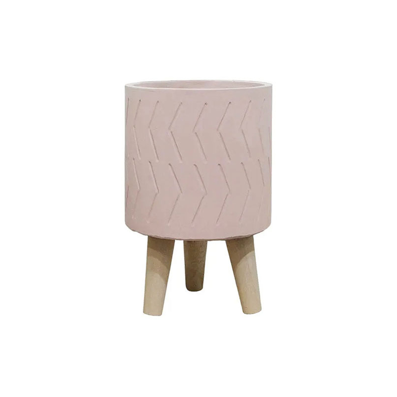 Κασπώ Με Βάση (Φ19.5x28.5) Marhome Ροζ 06-21205-1