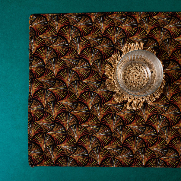 Σουπλά 2 Όψεων (Σετ 2τμχ) White Fabric Horsie Multi