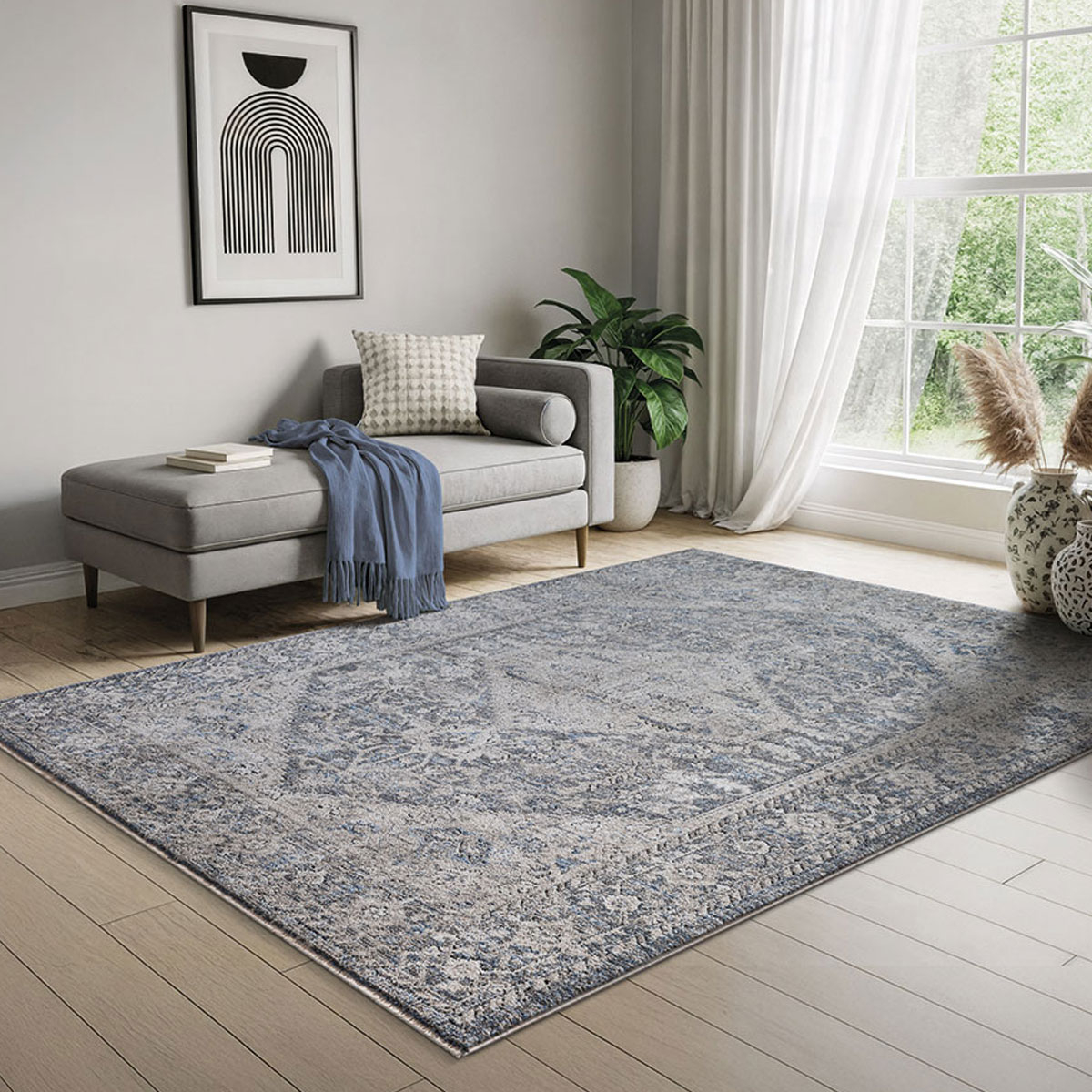 Χαλί Διαδρόμου (80X150) New Plan Lotus 374024 Home Χαλιά Διάδρομοι Spitishop