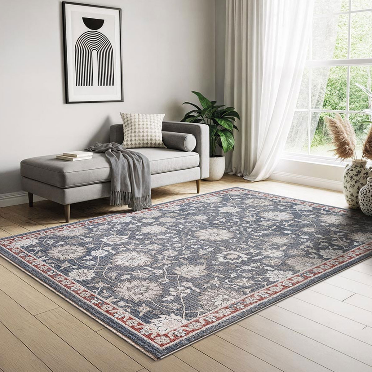 Χαλιά Κρεβατοκάμαρας (Σετ 3Τμχ) New Plan Lotus 37454 Home Σετ Spitishop