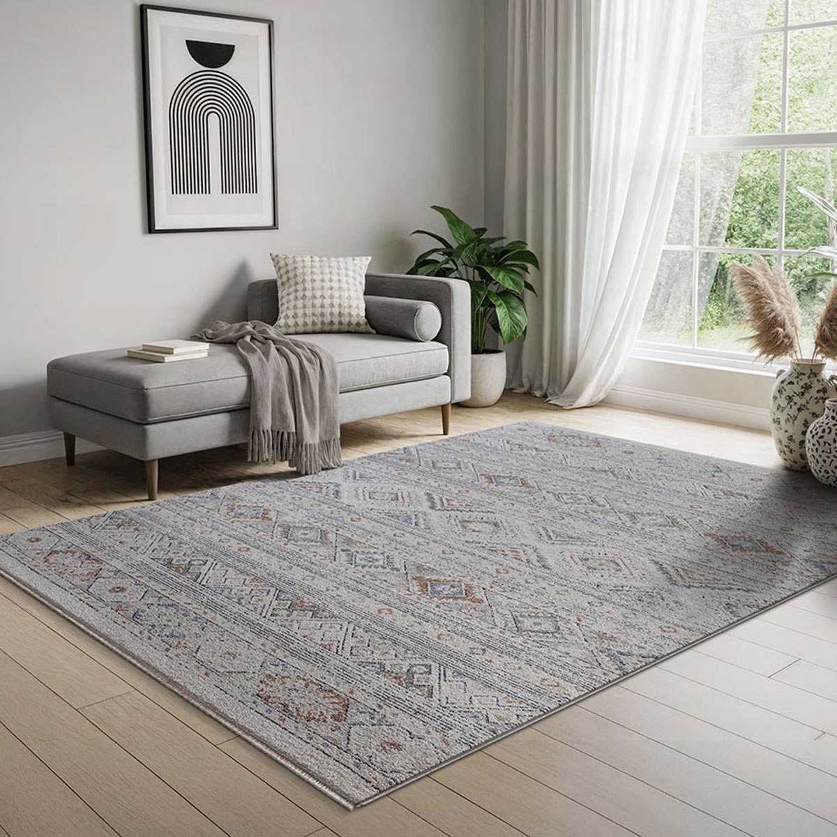 Χαλιά Κρεβατοκάμαρας (Σετ 3Τμχ) New Plan Lotus 37914 Home Σετ Spitishop