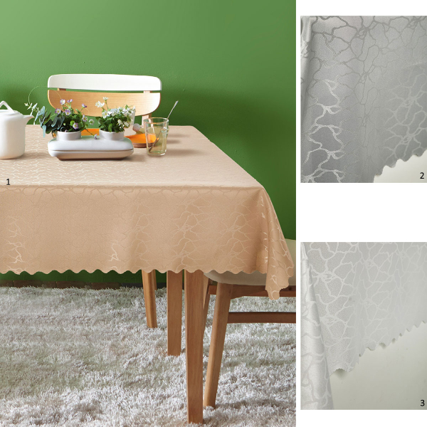 Αλέκιαστο Τραπεζομάντηλο (140x140) Whitegg Z155