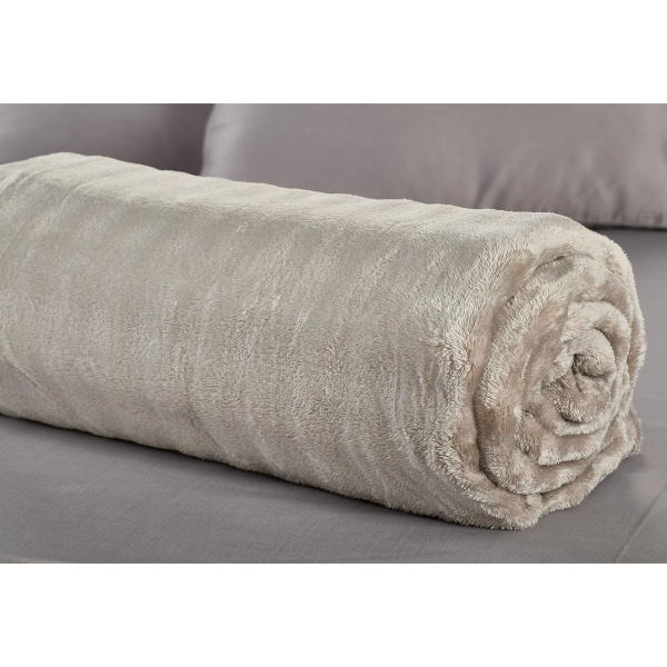 Κουβέρτα Fleece Μονή (160x220) Whitegg KB158