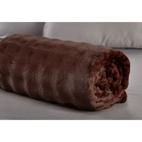 Κουβέρτα Fleece Μονή (160x220) Whitegg KB158