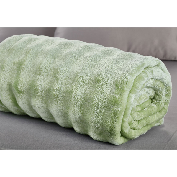 Κουβέρτα Fleece Μονή (160x220) Whitegg KB158