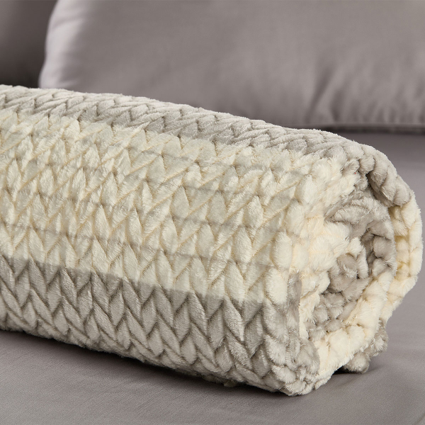 Κουβέρτα Fleece Υπέρδιπλη (220x240) Whitegg KB159