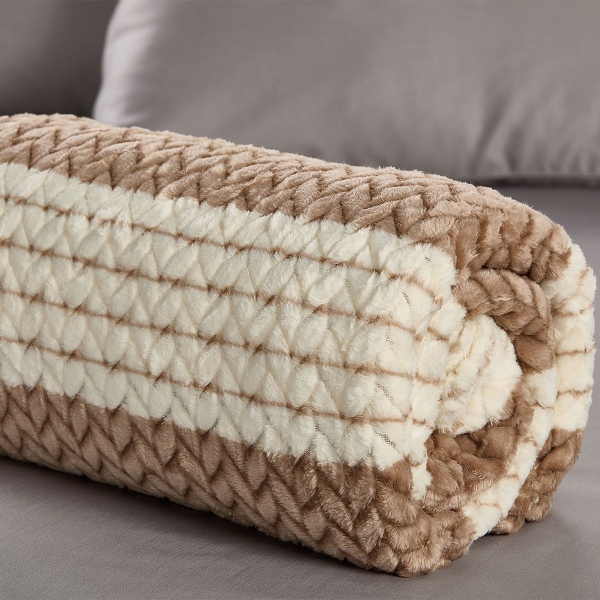 Κουβέρτα Fleece Υπέρδιπλη (220x240) Whitegg KB159