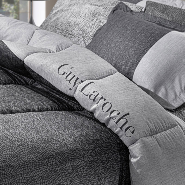 Πάπλωμα Υπέρδιπλο (220x240) Guy Laroche Safari Anthracite