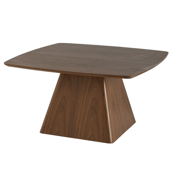 Τραπέζι Σαλονιού (80x80x42) Spitishop Kiana Brown