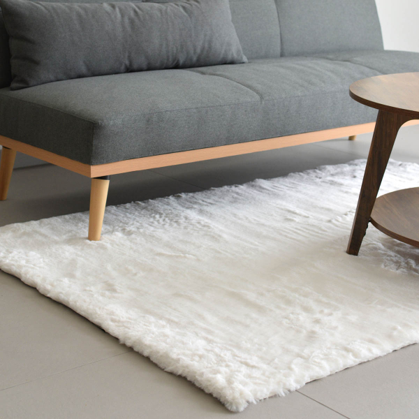 Χαλί Γούνινο (160x230) Ravelia Fluffy Cream