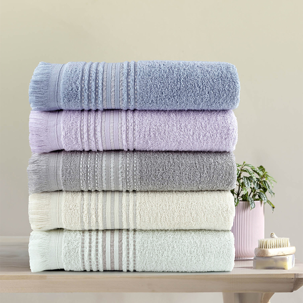 Πετσέτες Μπάνιου (Σετ 3τμχ) Nima Allora 450gsm