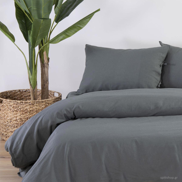 Σεντόνι King Size Επίπεδο (270x280) Nef-Nef Homeware Cotton Linen