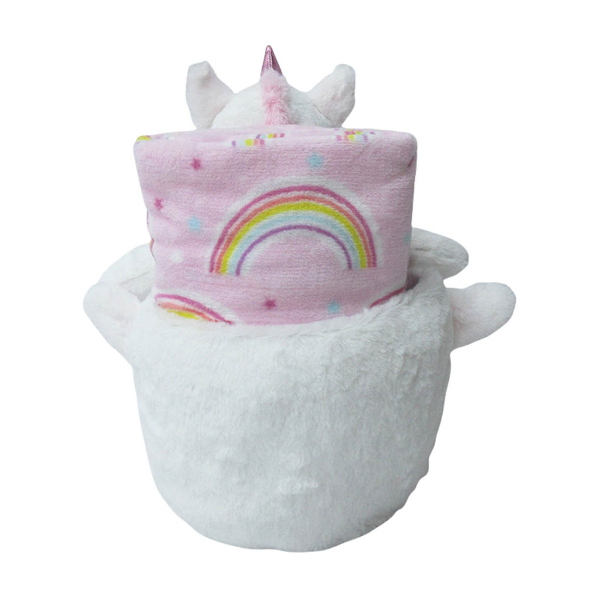 Κουβέρτα Fleece Αγκαλιάς (75x90) + Λούτρινο + Καλάθι Viopros Σχ. 711