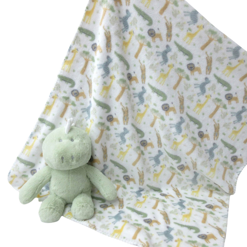 Κουβέρτα Fleece Αγκαλιάς (75x90) + Λούτρινο Viopros Σχ. 722