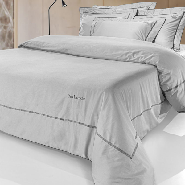 Παπλωματοθήκη King Size (Σετ 250x240) Guy Laroche Elite Silver - Anthracite