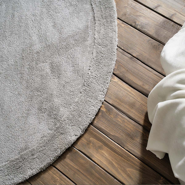 Στρογγυλό Χαλί (Φ200) Gofis Home Heaven Cloud Grey 802/48