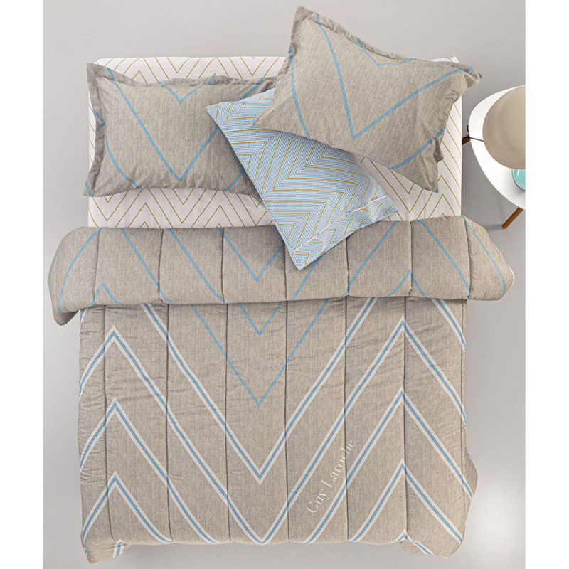 Παπλωματοθήκη Υπέρδιπλη (225x245) Guy Laroche Canyon Beige