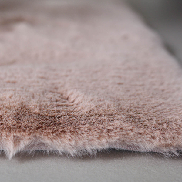 Γούνινο Xαλί Διαδρόμου (60x180) Ravelia Fluffy Pink Animal Shape