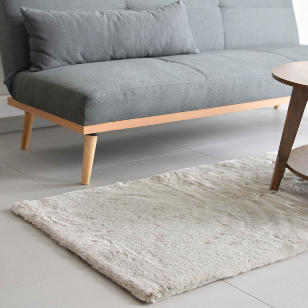 Πατάκι Γούνινο (60x90) Ravelia Fluffy Taupe