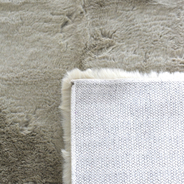 Πατάκι Γούνινο (60x90) Ravelia Fluffy Taupe