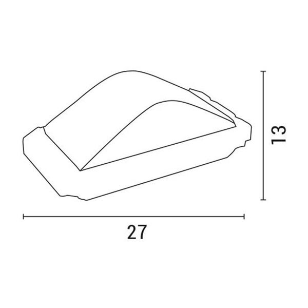 Απλίκα Εξωτερικού Χώρου Eurolamp 147-55071 White