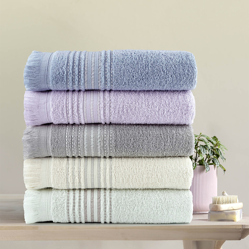 Πετσέτες Μπάνιου (Σετ 3τμχ) Nima Allora 450gsm