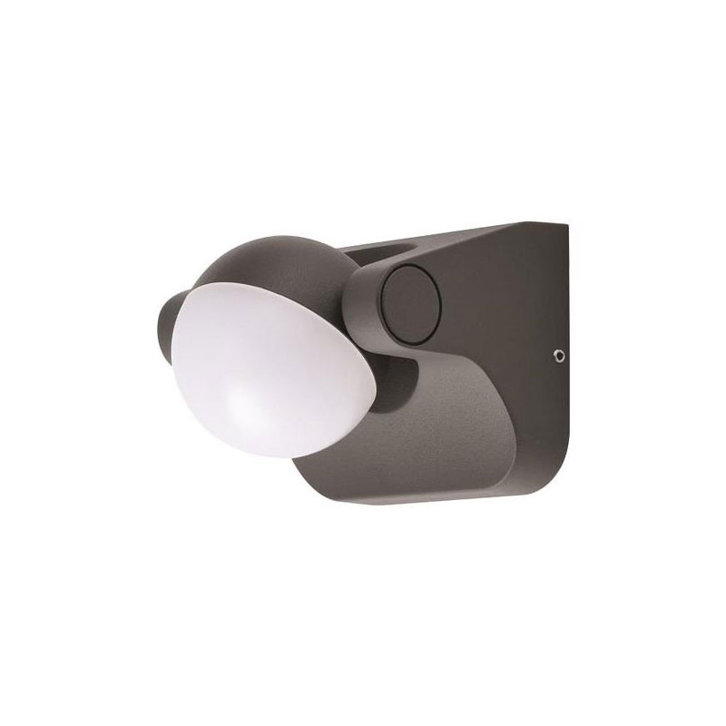 Απλίκα LED Εξωτερικού Χώρου Eurolamp 145-20207 Dark Grey