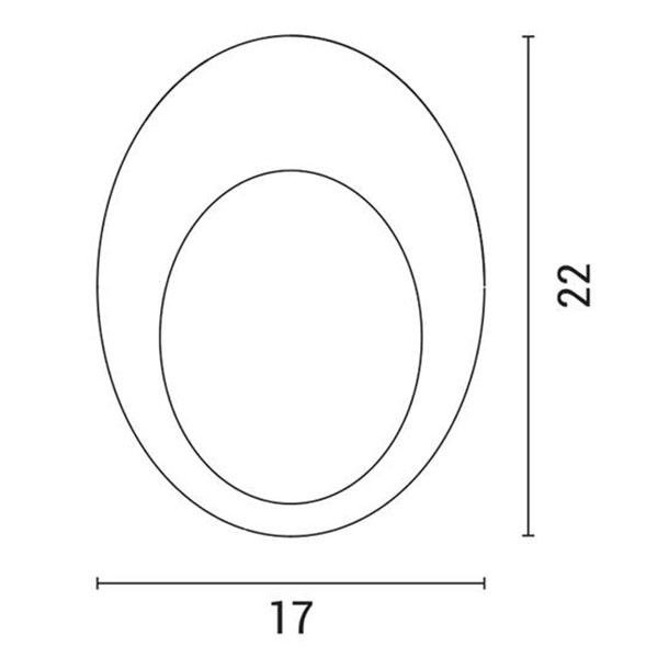 Απλίκα LED Εξωτερικού Χώρου Eurolamp 145-20208 Grey