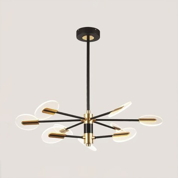 Φωτιστικό Οροφής Πολύφωτο LED 3 CCT Eurolamp 144-10012 Black/Gold