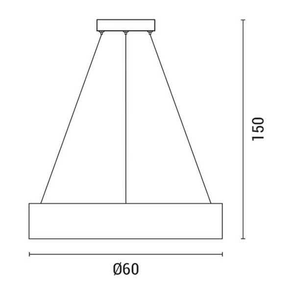 Φωτιστικό Οροφής Μονόφωτο LED Eurolamp 144-17024 White/Wood