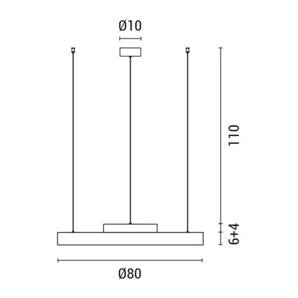 Φωτιστικό Οροφής Μονόφωτο LED Eurolamp 144-17001 White