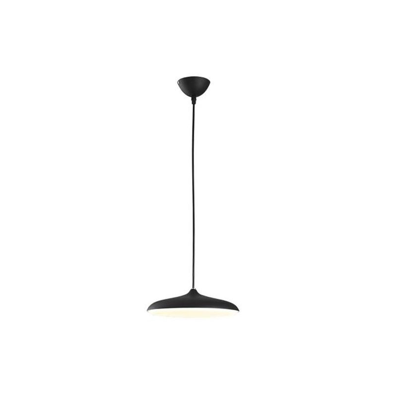 Φωτιστικό Οροφής Μονόφωτο LED 3 CCT Eurolamp Saturn 144-15034 Black