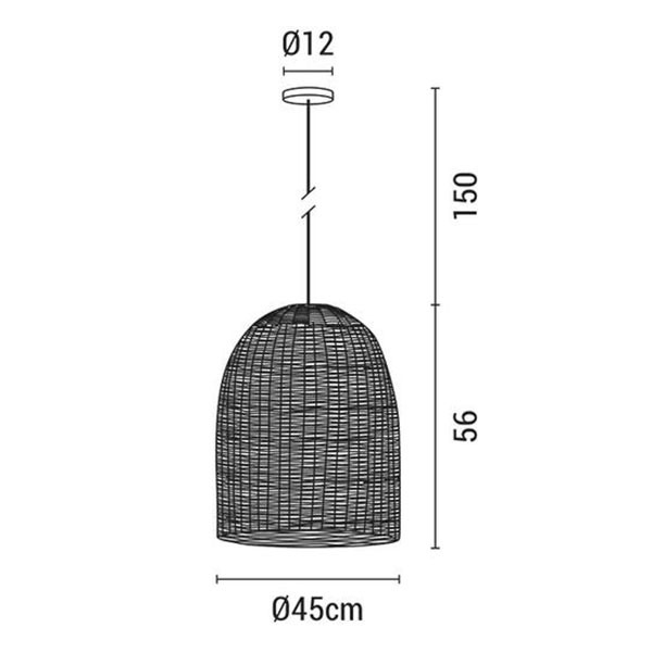 Φωτιστικό Οροφής Μονόφωτο Eurolamp Kai 144-33022 White