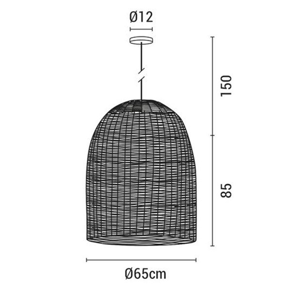 Φωτιστικό Οροφής Μονόφωτο Eurolamp Kai 144-33023 White