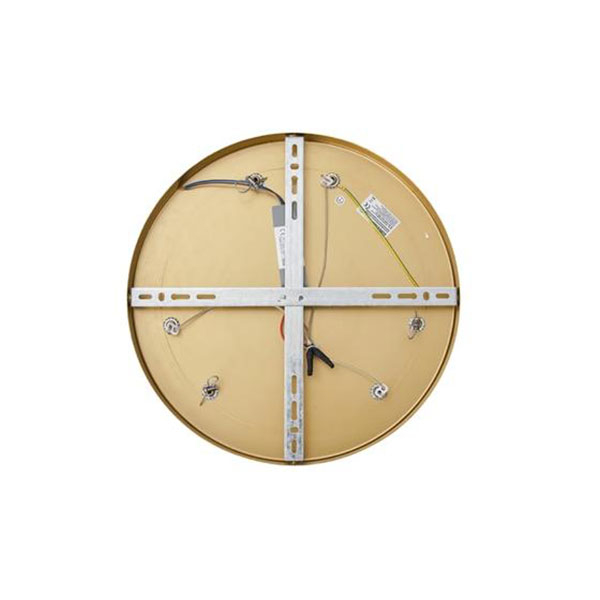 Φωτιστικό Οροφής Τρίφωτο LED Eurolamp Waves 144-18004 Bronze/Gold