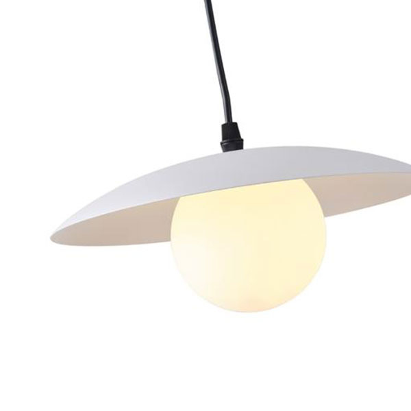 Φωτιστικό Οροφής Μονόφωτο Eurolamp Coba Cabana 144-28527 White