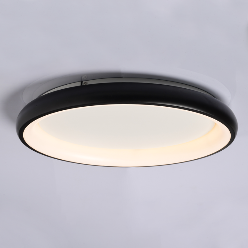 Φωτιστικό Πλαφονιέρα LED 3 CCT Aca Diana BR71LEDC61BKCCT Matt Black
