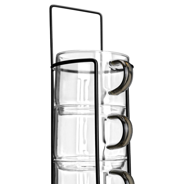 Κούπες 210ml Με Στάντ (Σετ 4τμχ) Estia 07-35372