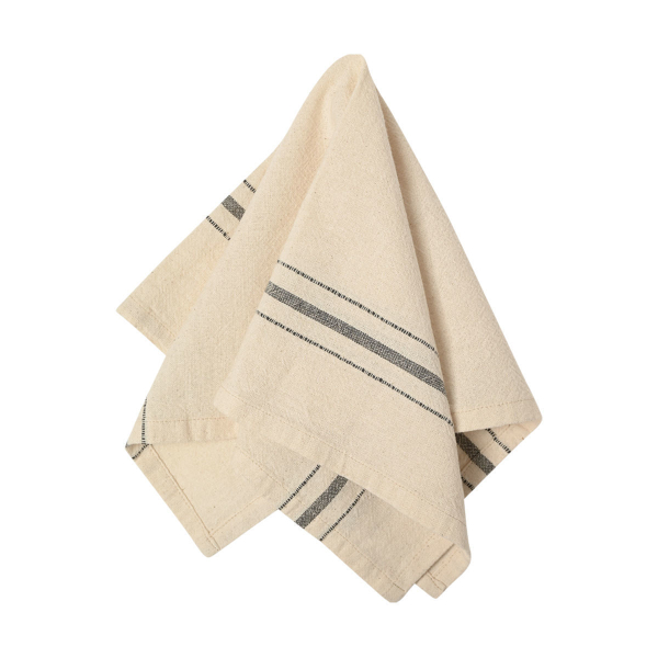 Πετσέτες Φαγητού (Σετ 2τμχ) Estia Rustic Γκρι 07-36157