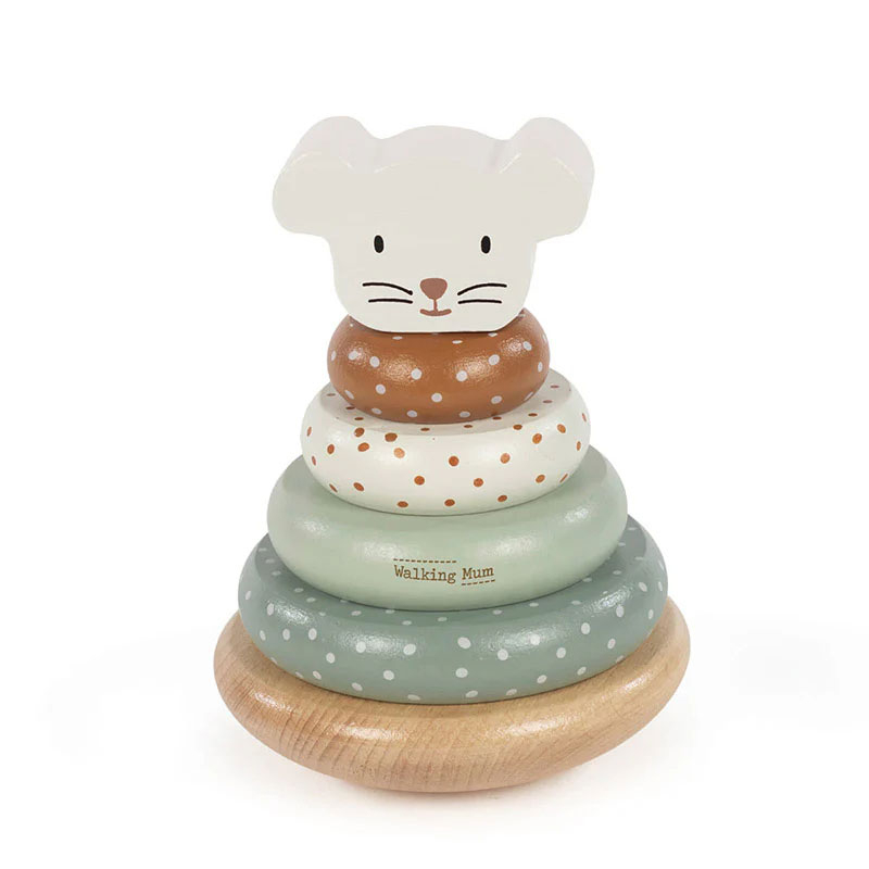 Ξύλινη Πυραμίδα Στοίβαξης Walking Mum Poppy