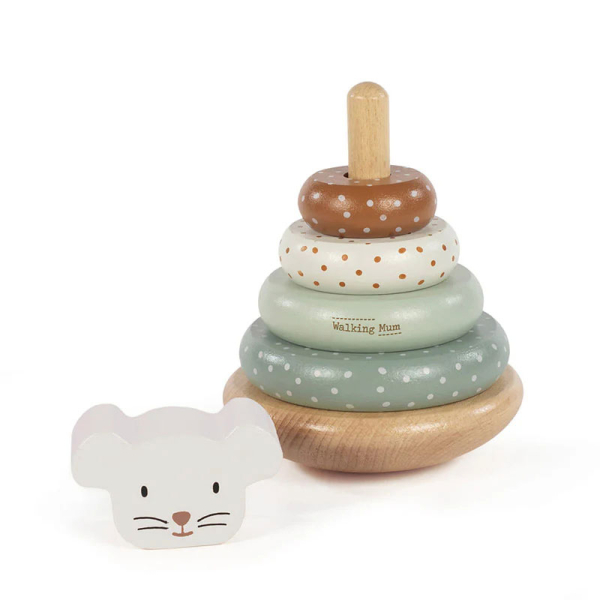 Ξύλινη Πυραμίδα Στοίβαξης Walking Mum Poppy