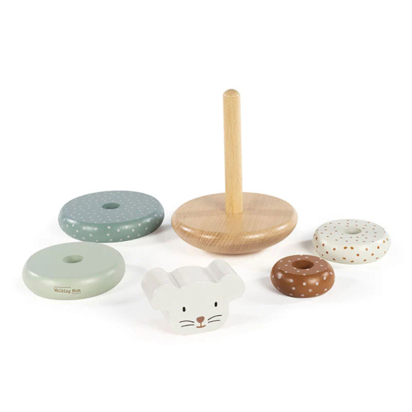 Ξύλινη Πυραμίδα Στοίβαξης Walking Mum Poppy