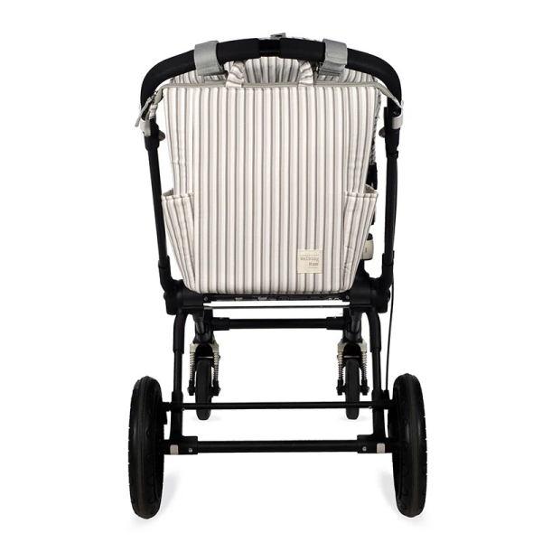 Τσάντα Αλλαξιέρα Backpack (26x12x36) Walking Mum Botton Stripes