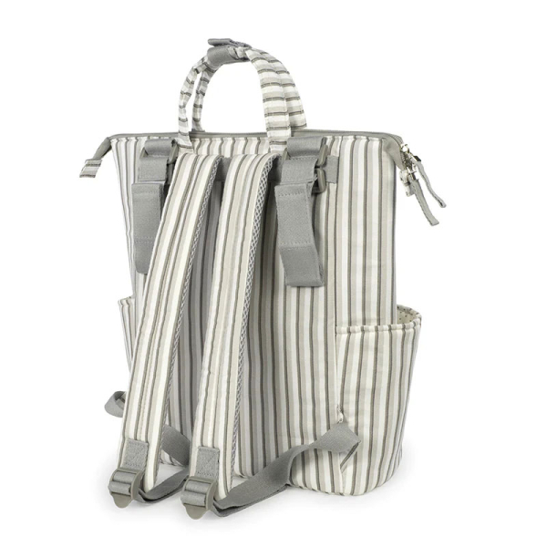 Τσάντα Αλλαξιέρα Backpack (26x12x36) Walking Mum Botton Stripes