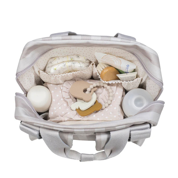 Τσάντα Αλλαξιέρα Backpack (28x12x37) Walking Mum Sintra Rose Beige