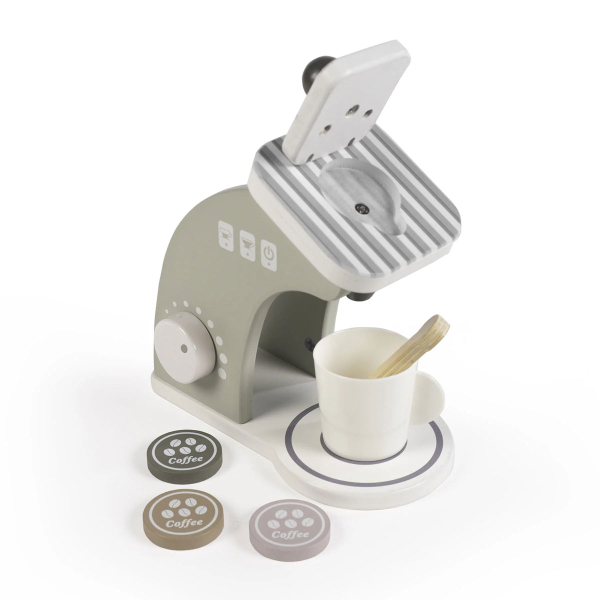 Ξύλινο Παιχνίδι Ρόλων Walking Mum Καφετιέρα Εσπρέσσο