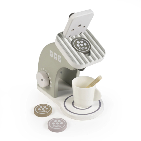 Ξύλινο Παιχνίδι Ρόλων Walking Mum Καφετιέρα Εσπρέσσο